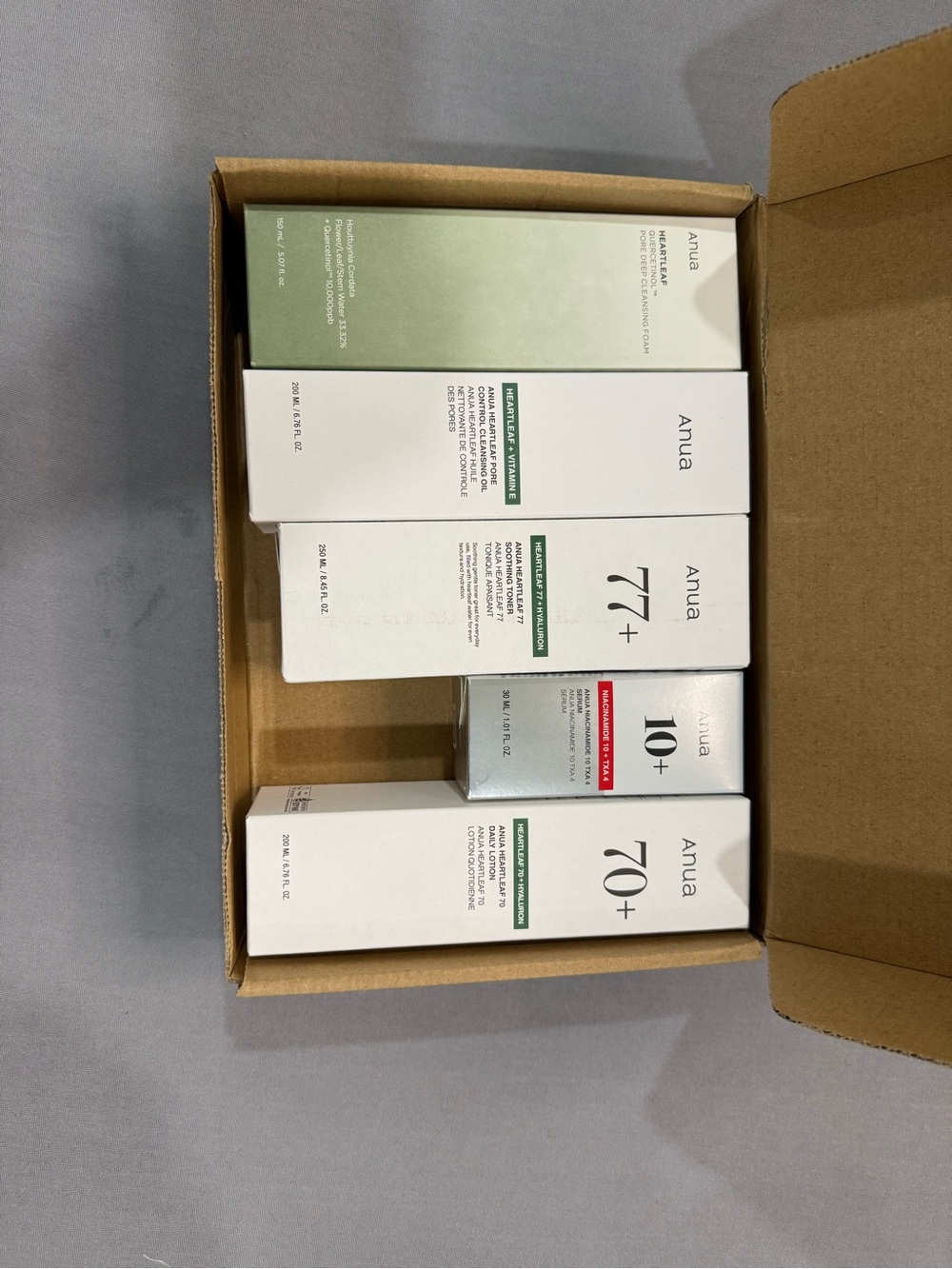 Anua Heartleaf Skin Care Set